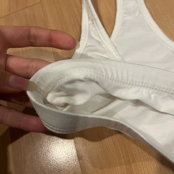 GOOSEBERRY INTIMATES| rib crop White NEVER WORN - Picture 6 of 6
